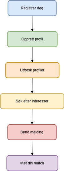 Diagram: Hvordan bruke Fetishpartner.com effektivt